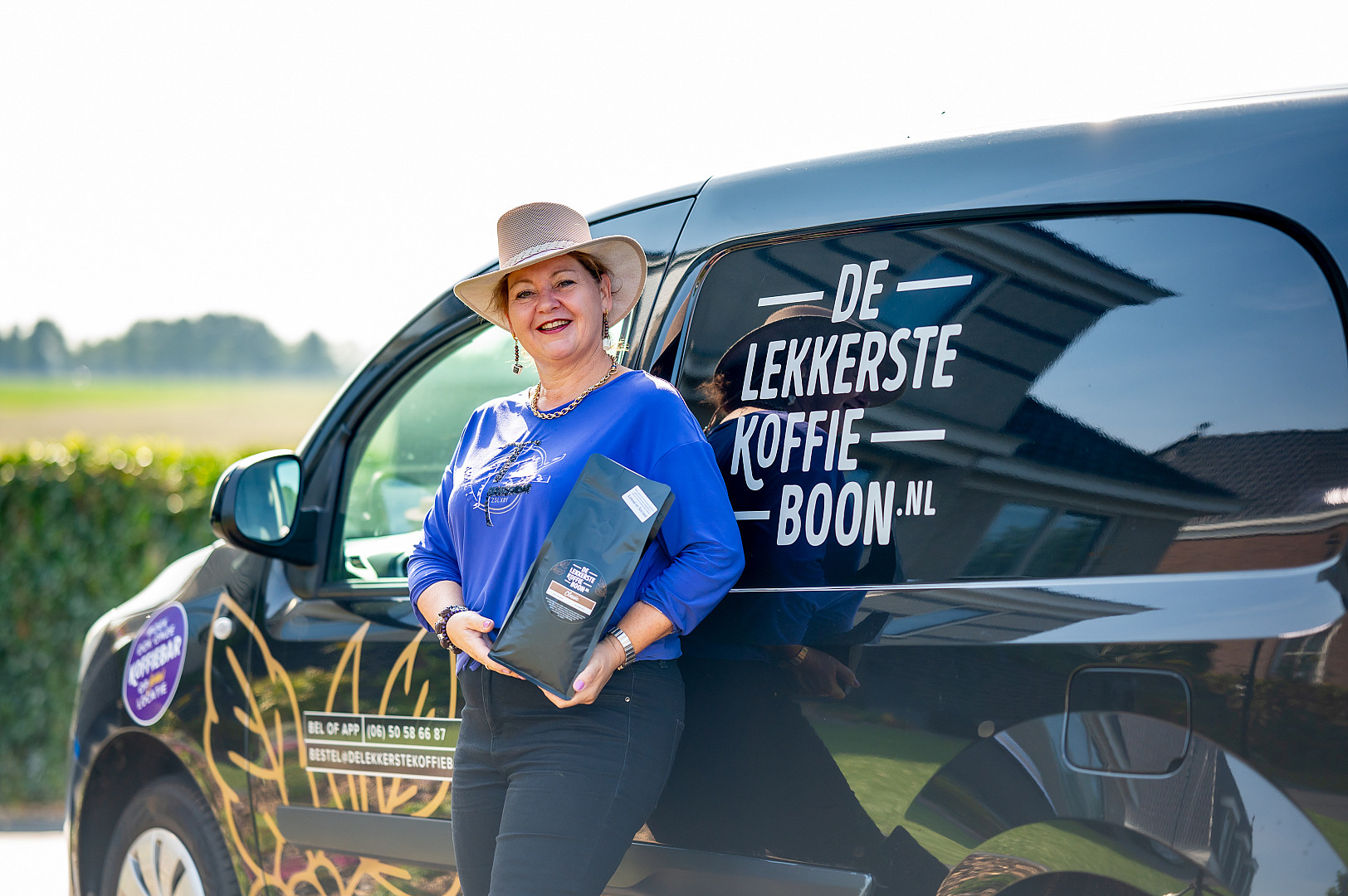 foto ik auto zak bonen